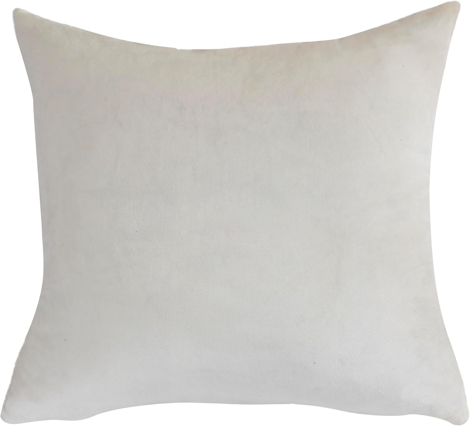 Fundas de almohada de terciopelo blanco de 16 x 16 pulgadas, paquete de 2 con cuero dorado bordado de lentejuelas a rayas, fundas de almohada