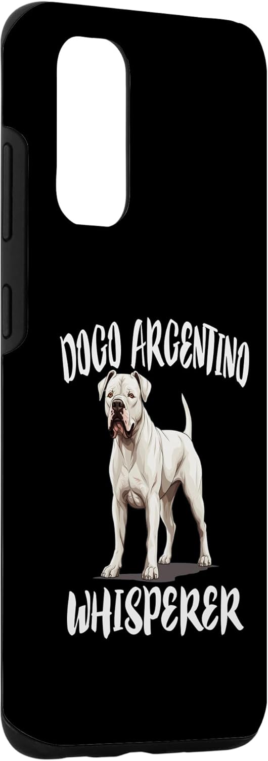 Galaxy S20 Dogo Argentino Whisperer Case