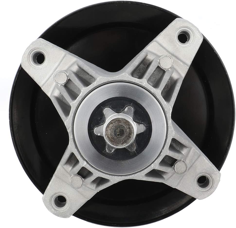 OCPTY Conjunto de husillo reemplaza para MTD para cortacéspedes Cub Cadet LTX 46 Deck Part 918-04865A juego de 3