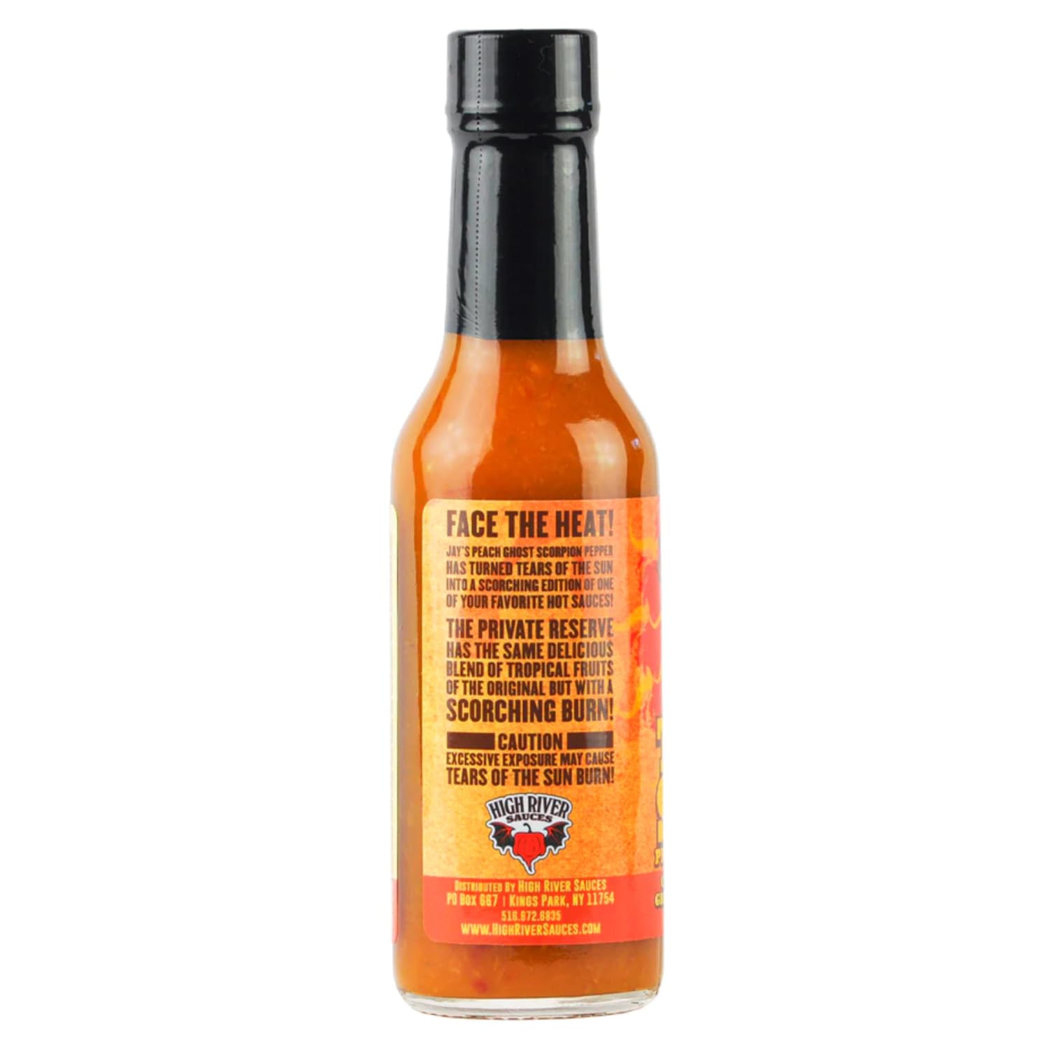 High River Sauces  Salsa picante de la Reserva Privada Lágrimas del Sol