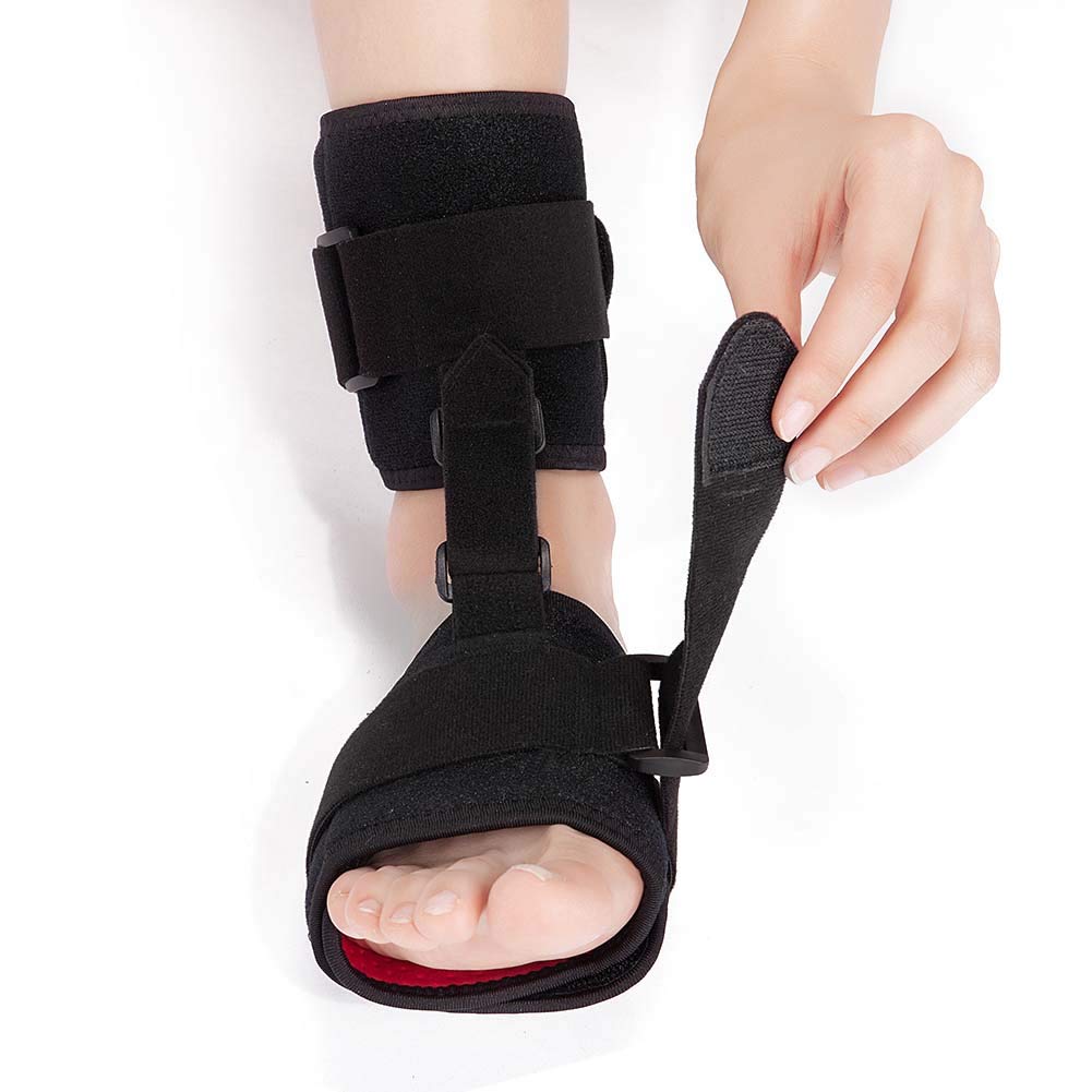 AFO – Soporte de pie para caminar, uso como soporte AFO izquierdo o derecho, soporte de ortesis de tobillo para hombres y mujeres, los soportes de