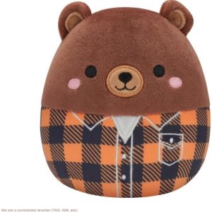 Squishmallow Kellytoy Oficial Squishy Peluche suave (12 pulgadas, Omar el oso) Squishmallow Kellytoy Oficial Squishy Peluche suave (12 pulgadas, Omar el oso)