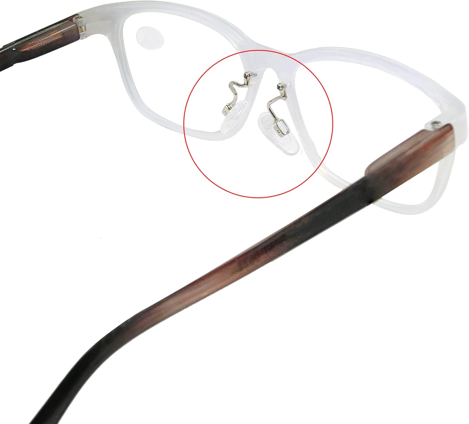 Abyss22 Gafas de lectura, bisagra de resorte, almohadillas ajustables para la nariz para mujeres y hombres