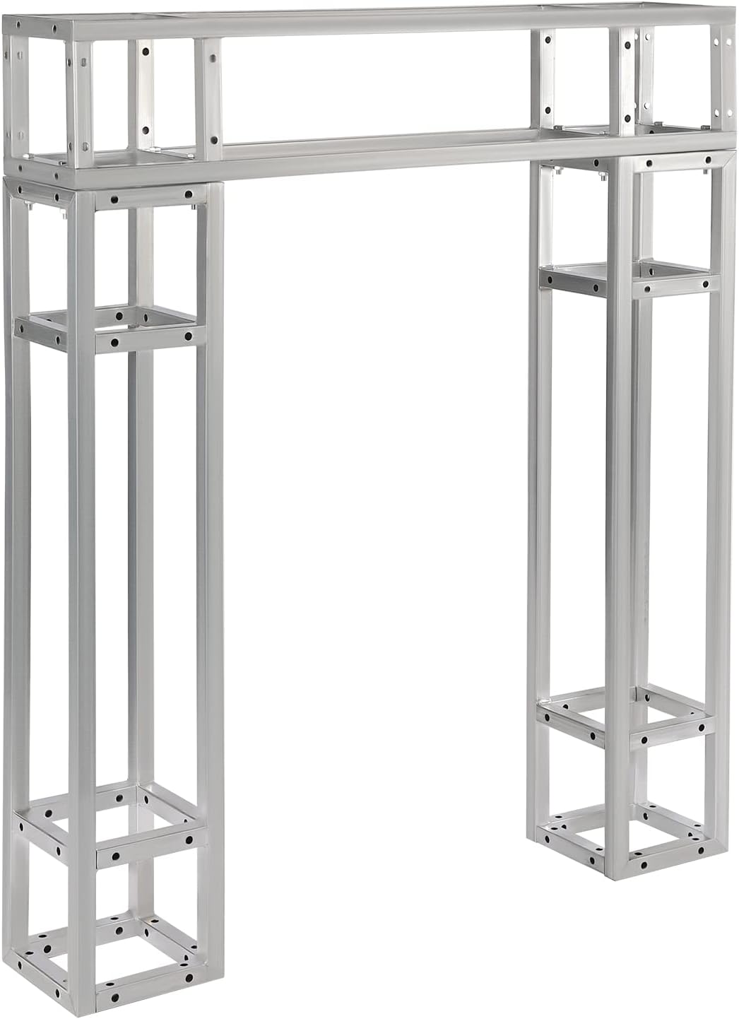 Paquete de 3 cajas cuadradas de truss trussing segmento kit para tienda de campaña, iluminación de DJ, escenario portátil temporal, uso en