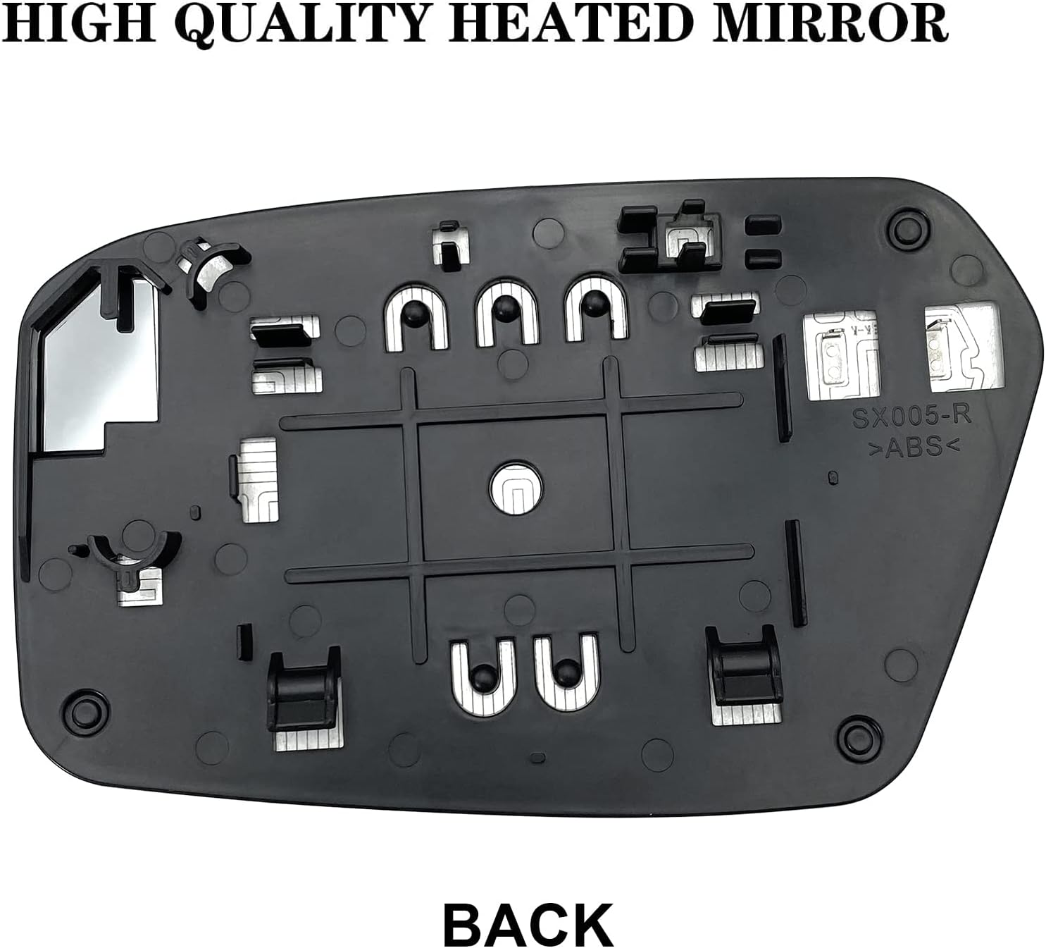 Espejo calefactable para el lado derecho del pasajero para Ford Fusion 2006-2010, Mercury Milan, 2007-2010 Lincoln MKZ Espejos  Espejo convexo