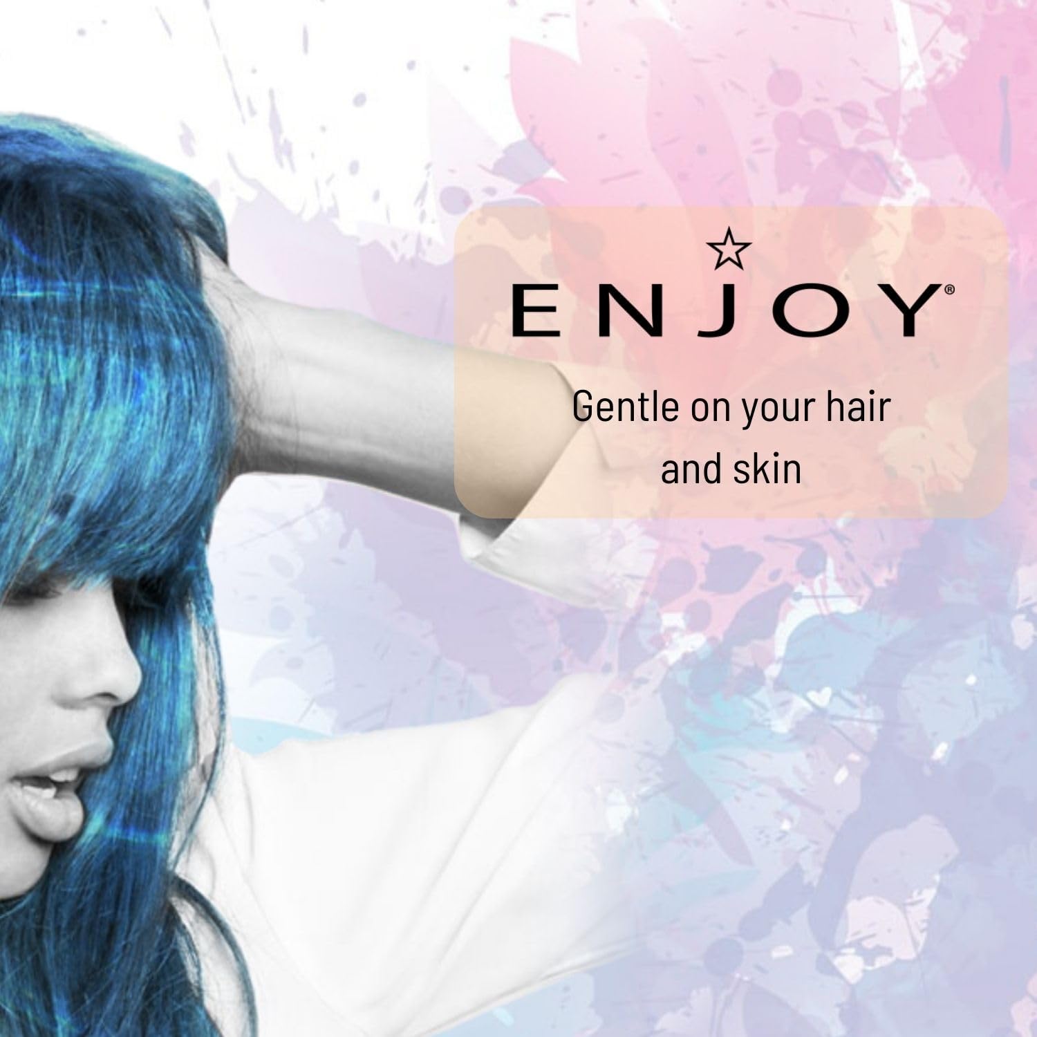 ENJOY Acondicionador súper hidratante para el cuidado del cabello, acondicionador para cabello dañado, productos para el cabello rizado, sin