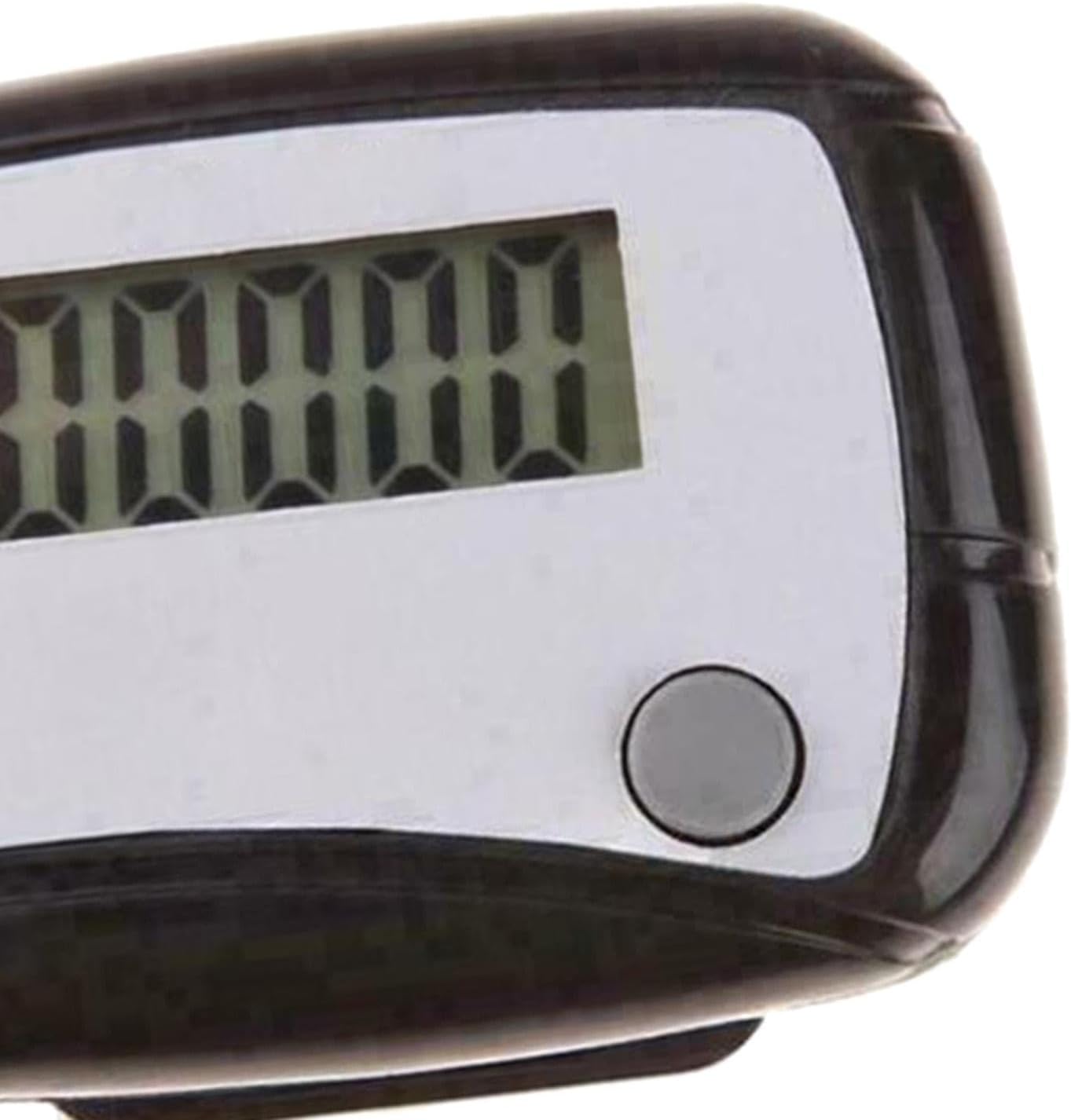 Colaxi Contador de pasos, podómetro, monitor diario de objetivo, dispositivos de movimiento de caminar, clip para cinturón, podómetro electrónico