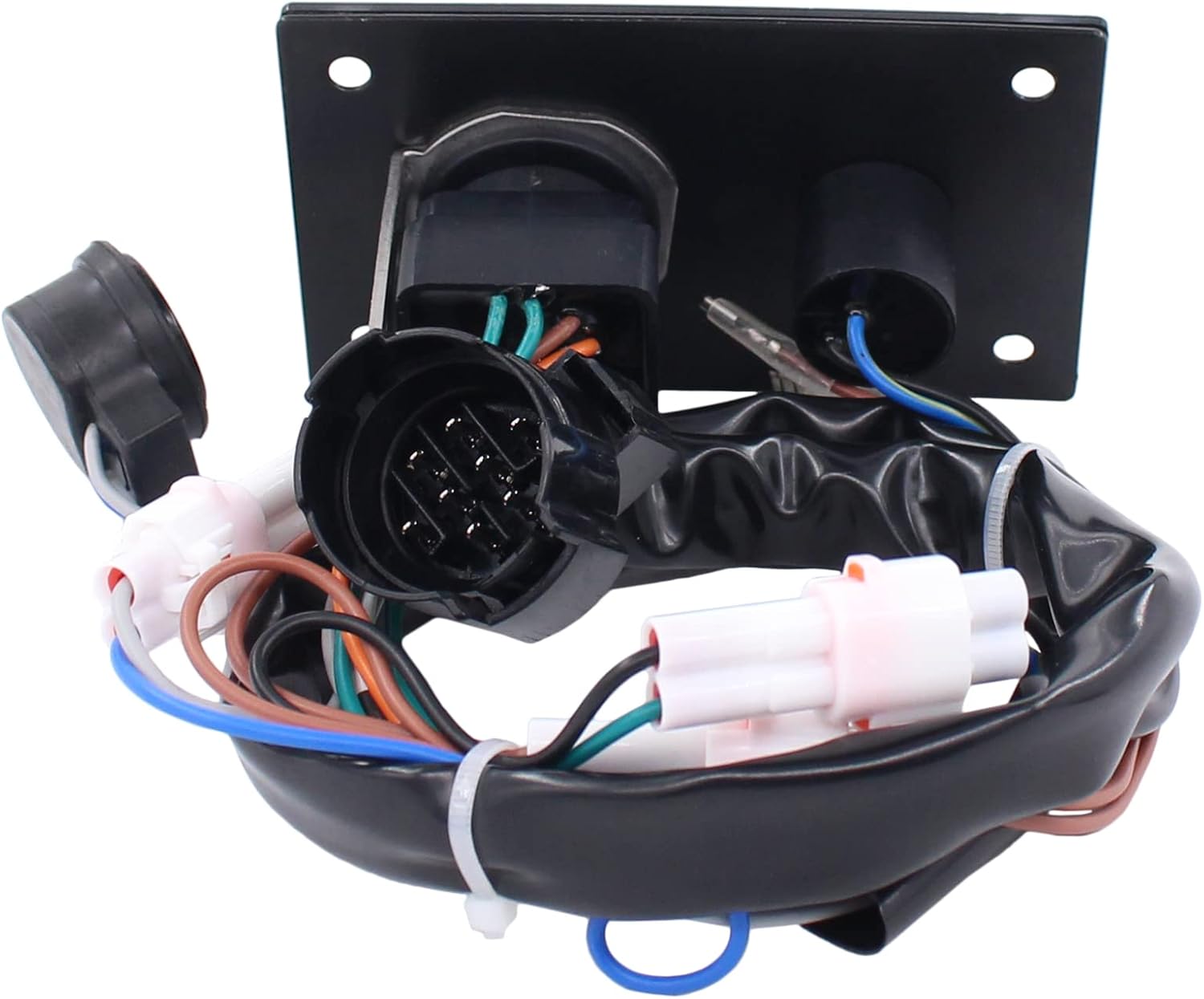 ApplianPar Panel de interruptor de encendido único superior fuera de borda con llave 37100-96J24 37100-96J27 para Suzuki