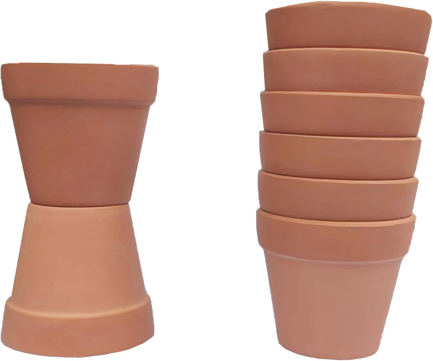 16 unids2.16 pulgadas Clampooing Pot rojo Claundllar Pot Mini Pot, utilizado para mini o jugosa plantación de plantas macetas de cerámicaDIY Color