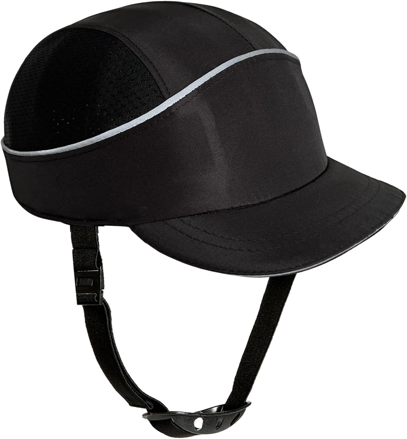 Lightweight Safety Bump Cap Safety Hard Hat Head Protection Cap Breathable Baseball Hat Comfortable Hard Cap with Reflective Stripe