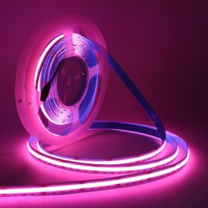 Tira de luz LED COB RGB de 12 V, 840 LEDsm de alta densidad, multicolor, tira de luz suave flexible para TV, habitación, fiesta, decoración de Tira de luz LED COB RGB de 12 V, 840 LEDsm de alta densidad, multicolor, tira de luz suave flexible para TV, habitación, fiesta, decoración de