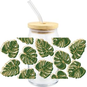 Envoltura de copa UV DTF, adhesivo de transferencia UV DTF, calcomanía de impresión de plantas de mariposa de flores, adhesivo de transferencia para Envoltura de copa UV DTF, adhesivo de transferencia UV DTF, calcomanía de impresión de plantas de mariposa de flores, adhesivo de transferencia para