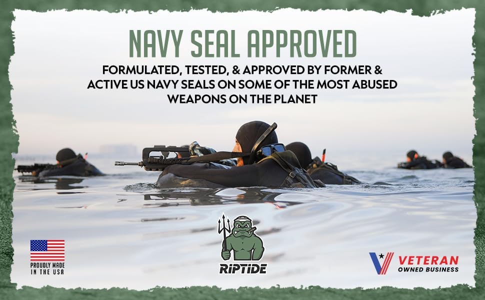 Riptide Armory Advanced – Limpiador de pistolas de 4 onzas, limpiador de armas multiusos, se dirige a depósitos de carbono, metales y residuos,