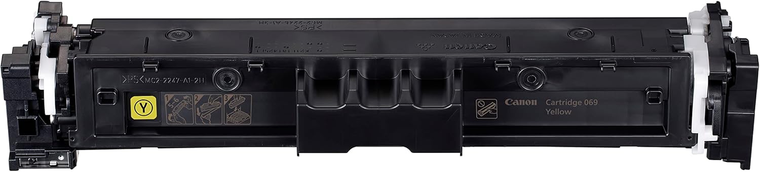 Canon Cartucho de tóner amarillo 069, compatible con impresoras MF753Cdw, MF751Cdw y LBP674Cdw