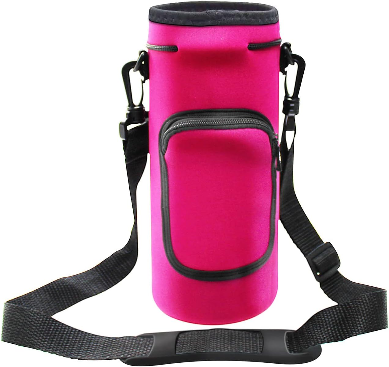 Orchidtent Hydro Flask – Funda de neopreno para botella de agua de 40 onzas, soporte para botella de agua aislada, correa de hombro acolchada