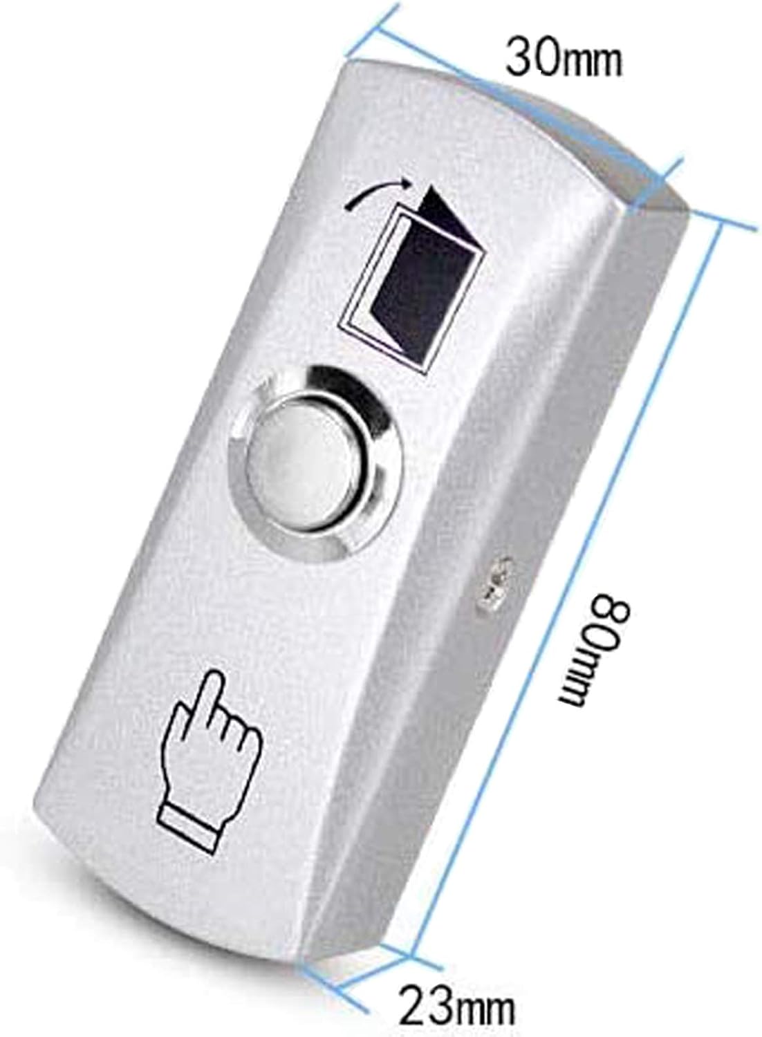 Sistemas de tablero de control de acceso de 1 puerta con panel de control de alarma contra incendios Cerradura magnética lector RFID Sensor de