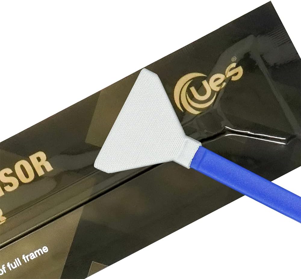 UES FFR-30 Hisopos de limpieza de sensores de cámara digital DSLR o SLR para sensores de fotograma completo (hisopos de 1.181 x 0.945 in, sin