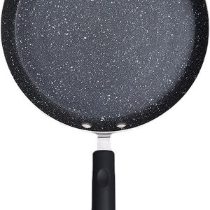 Goldmeet Sartén para tortillas, sartén antiadherente de 8 pulgadas con asa, sartén fácil de limpiar, sartén de aluminio para huevos, herramienta de Goldmeet Sartén para tortillas, sartén antiadherente de 8 pulgadas con asa, sartén fácil de limpiar, sartén de aluminio para huevos, herramienta de
