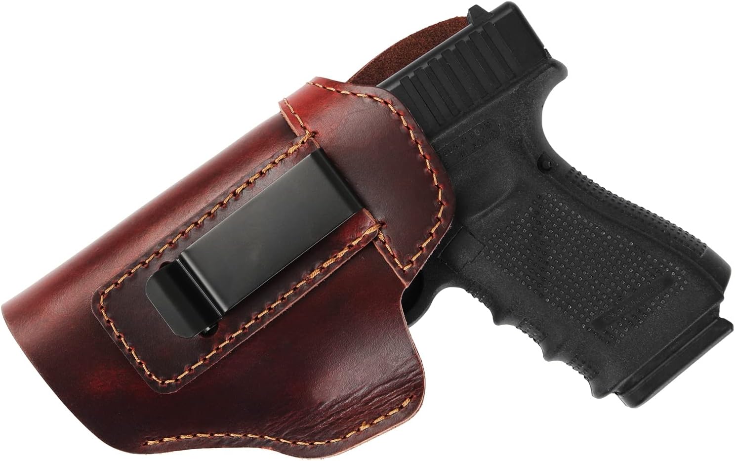 Funda de cuero para Sig P365 X Macro, IWB Carry Gun Holsters para Glock 19 43X 44 48Ruger 57Springfield Hellcat ProXDSTaurus G2C G3C GX4M & P 0.354