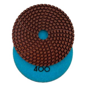 Almohadillas de pulido de piedra húmeda de alto rendimiento, grano 400 Almohadillas de pulido de piedra húmeda de alto rendimiento, grano 400