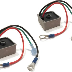 The ROP Shop Paquete de 2 reguladores de voltaje para carrito de golf E-Z-GO EZGO 1994-2014 TXT Standard con luces The ROP Shop Paquete de 2 reguladores de voltaje para carrito de golf E-Z-GO EZGO 1994-2014 TXT Standard con luces