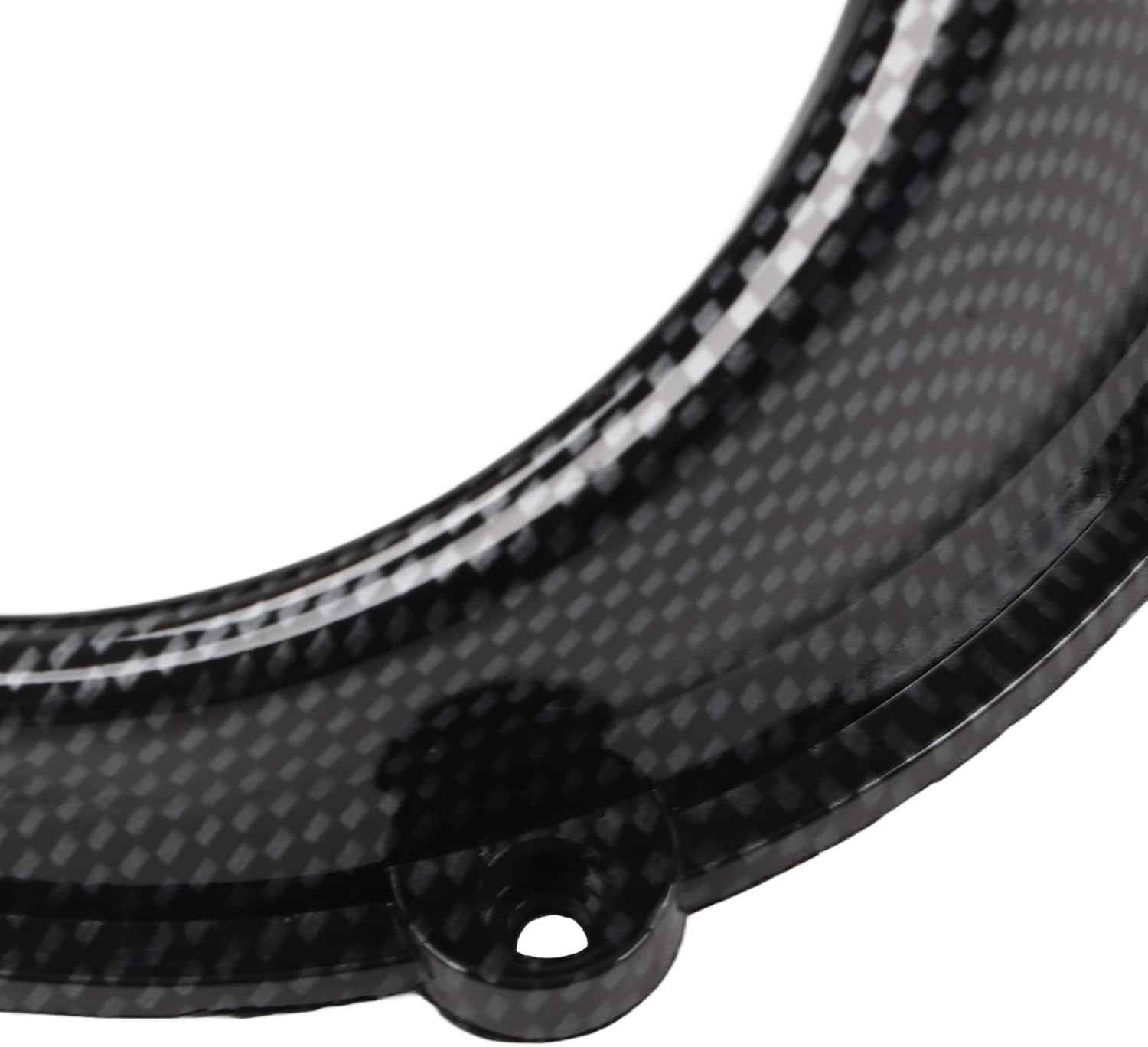 Reemplazo de la cubierta del ventilador de refrigeración del motor de estilo de fibra de carbono para GY6 125cc 150cc 152QMI 157QMJ motocicleta