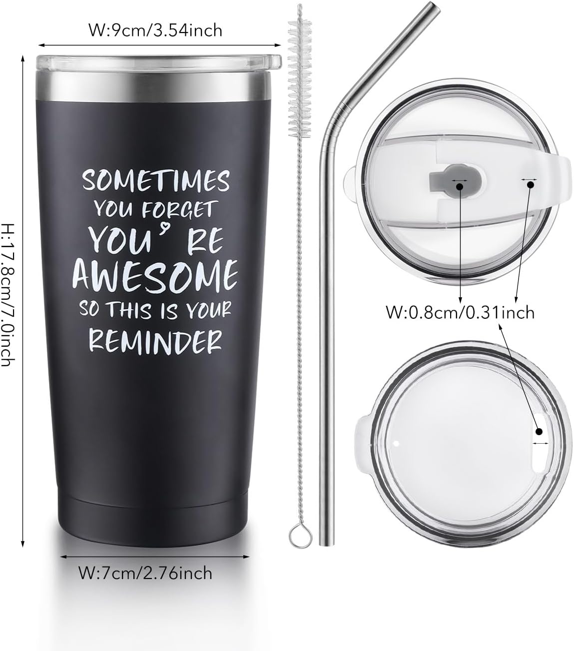 Sivaphe Juego de regalo de taza de café aislada, tazas de café novedosas para festivales de Año Nuevo, regalos para mujeres y hombres, regalos del