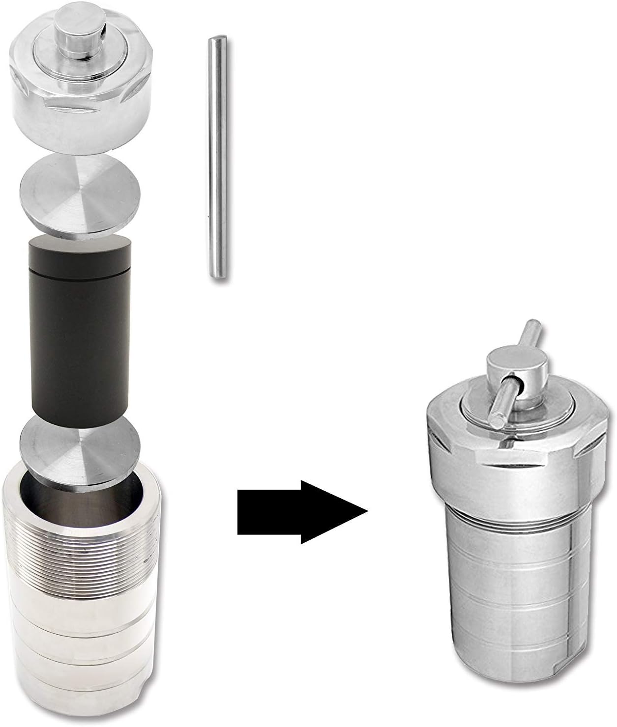 CGOLDENWALL Reactor hidrotermal de alta temperatura de la autoclave de la síntesis con un PPL alineado 482.0 F (1.7 fl oz)