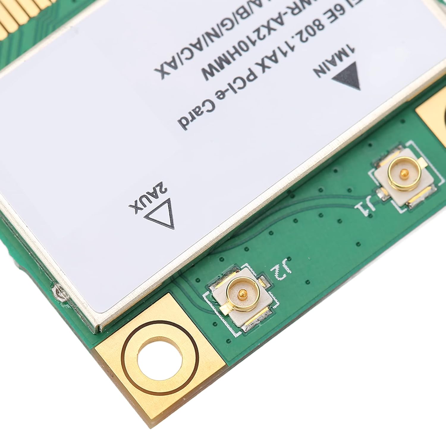 GLOGLOW Tarjeta de red inalámbrica, banda de 6 GHz Tarjeta de red inalámbrica Adaptador WiFi 5374M WiFi 6E 5G Triple Banda Gigabit Mini Módulo de
