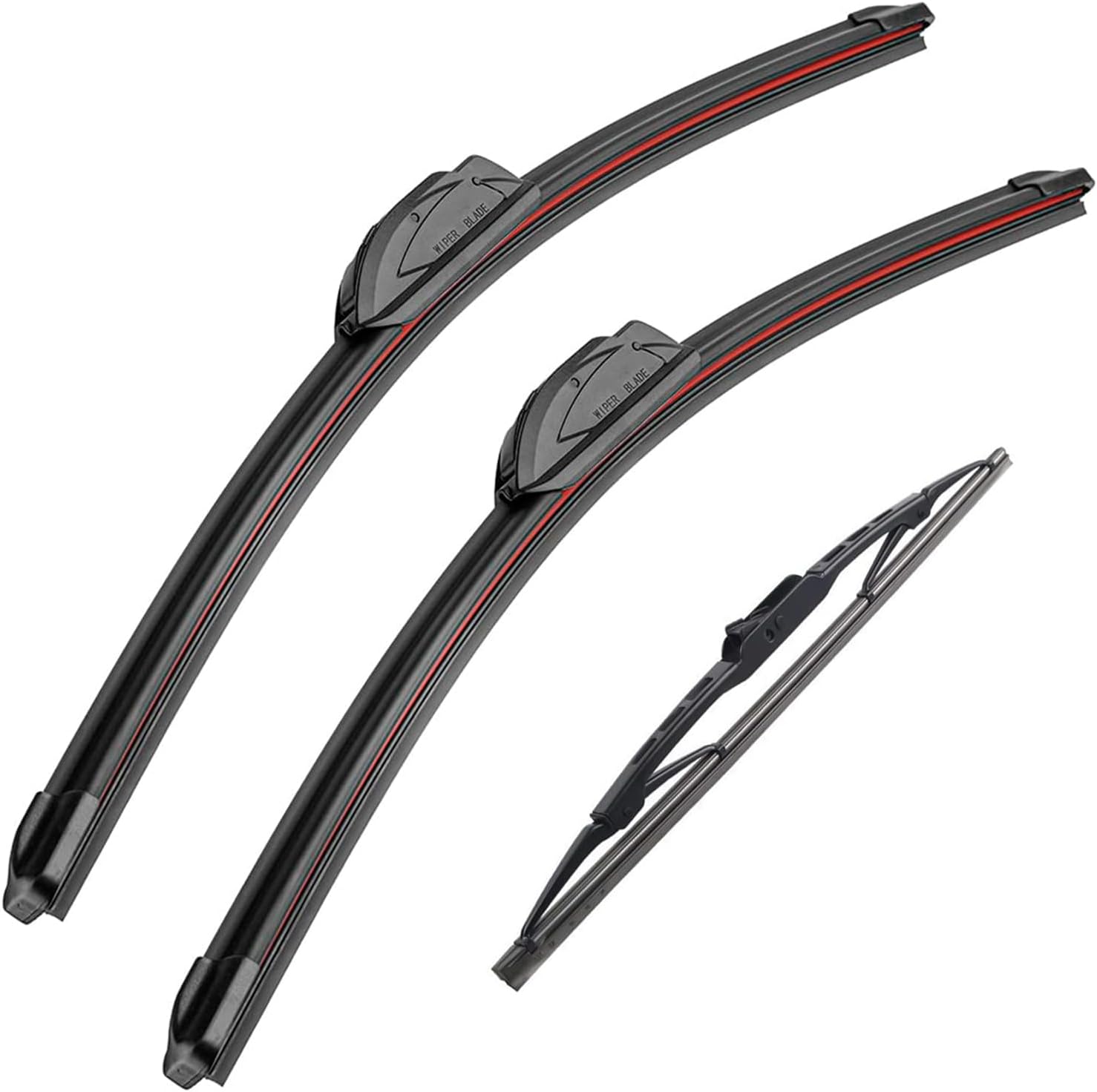 Escobillas de repuesto para limpiaparabrisas de 26 pulgadas, 20 pulgadas, 16 pulgadas, para Dodge Grand Caravan 2008-2019 prémium para todo tipo de
