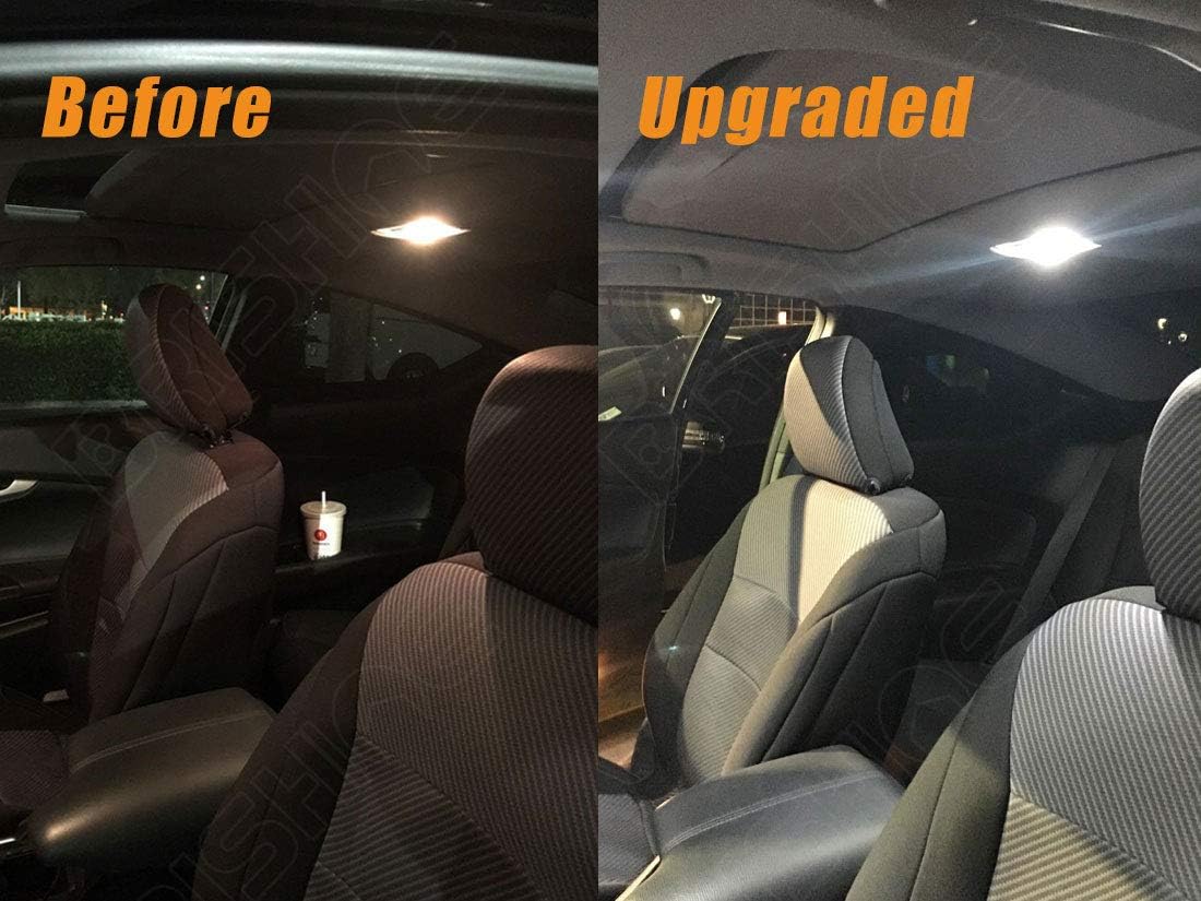 Kit de luces LED blancas para interiores Nissan TitanTitan XD 2016 2017 2018 2019 2020 2021 2022 Super Bright 6000K LED paquete de bombillas