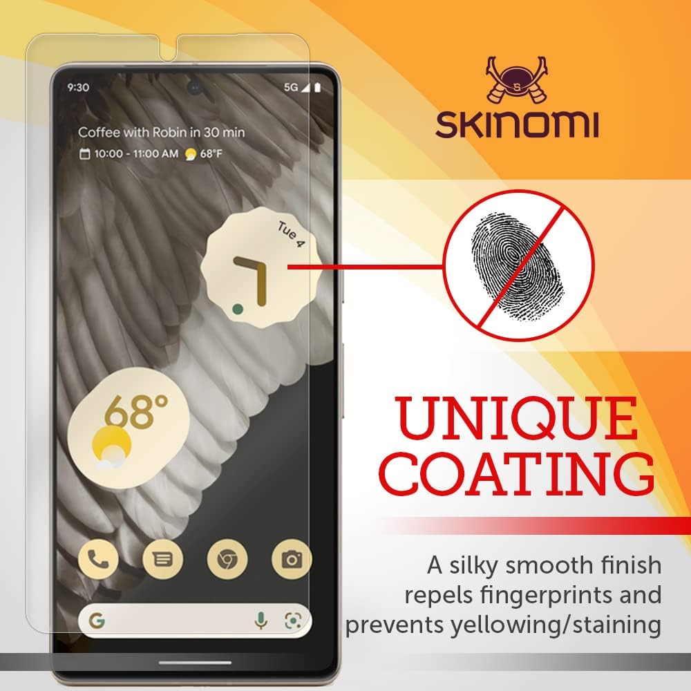 Skinomi Protector de pantalla mate compatible con Google Pixel 7 Pro (paquete de 2) Película antiburbujas de TPU antideslumbrante