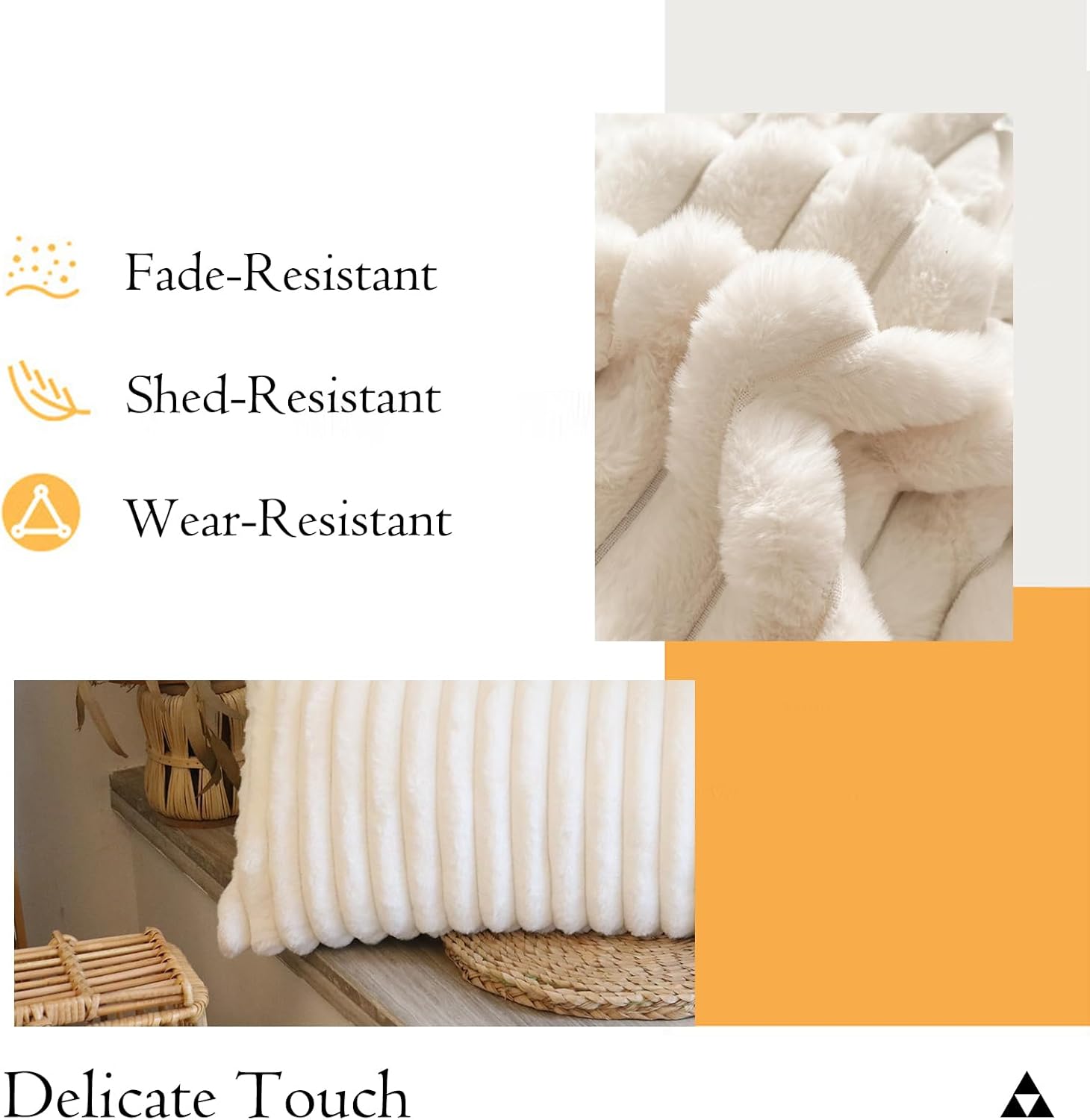 Fundas de almohada lumbar de piel sintética de 14 x 36 pulgadas, color blanco crema, suave, decorativa, funda de almohada lumbar, lujosa funda de