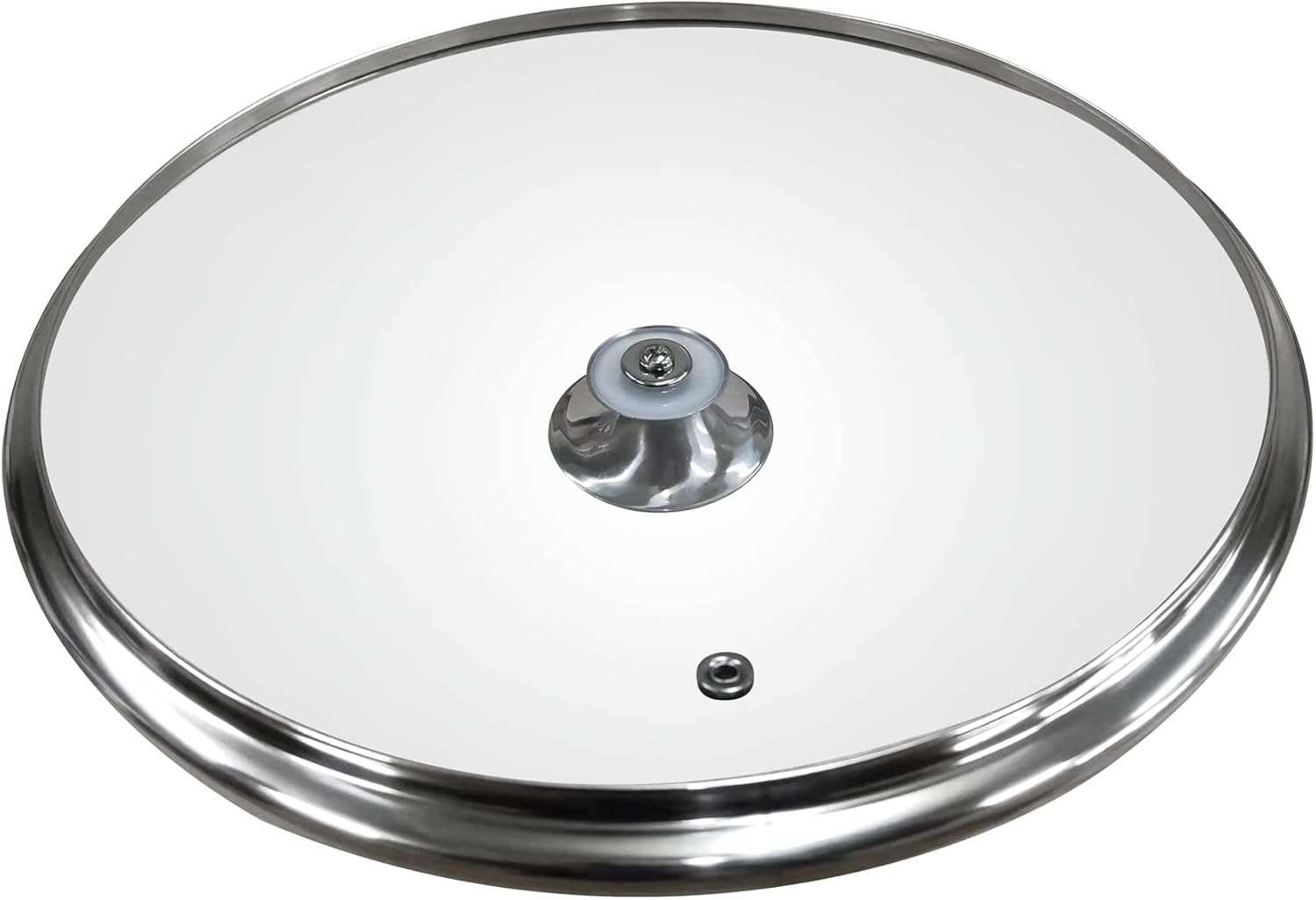 Cook N Home 02592 Tapa de vidrio templado para sartén, 8 pulgadas7.9 in, transparente