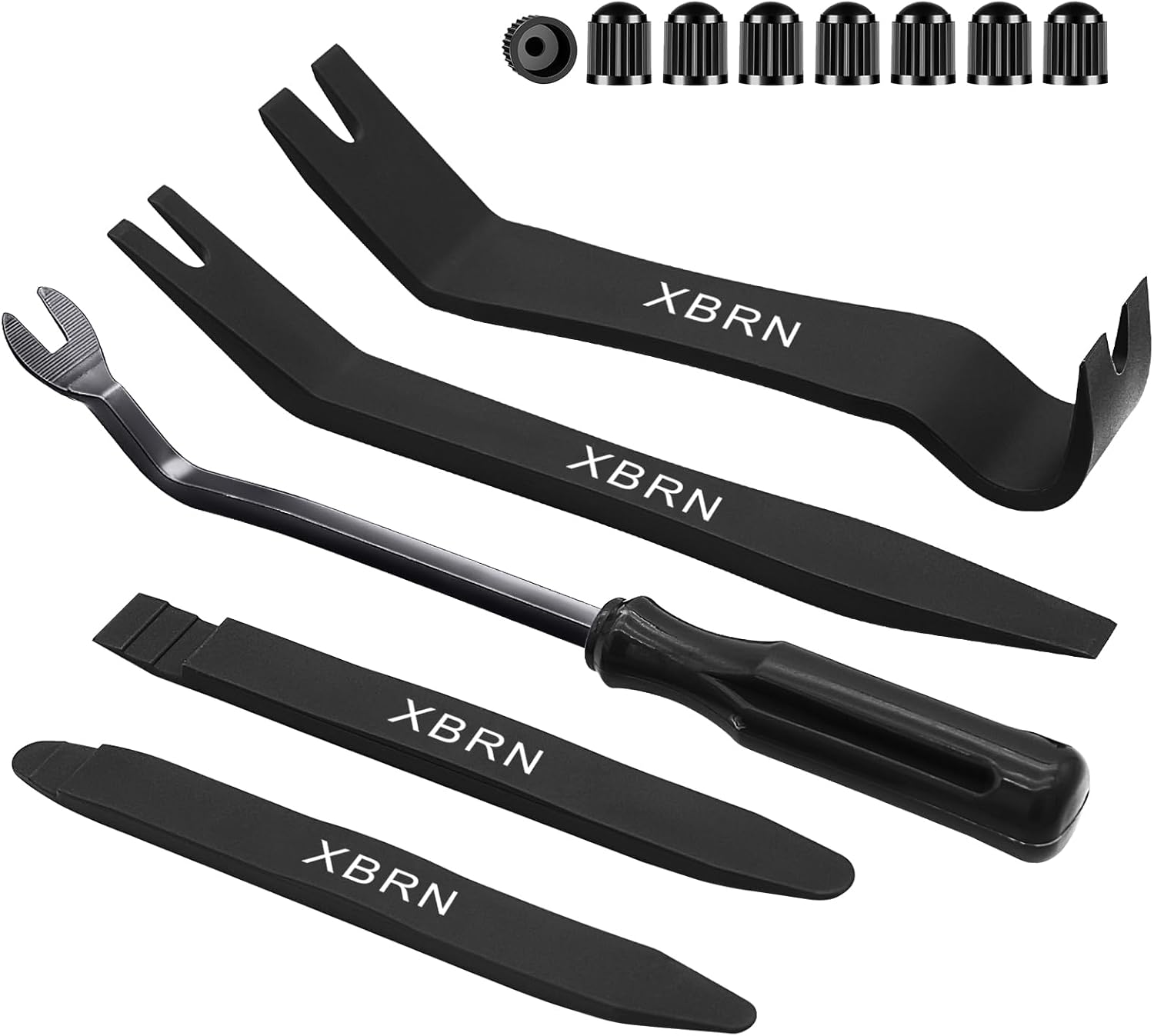 XBRN Kit de herramientas de extracción de moldura automática, kit de herramientas de 13 piezas de panel de automóvil, puerta y ventana, juego de