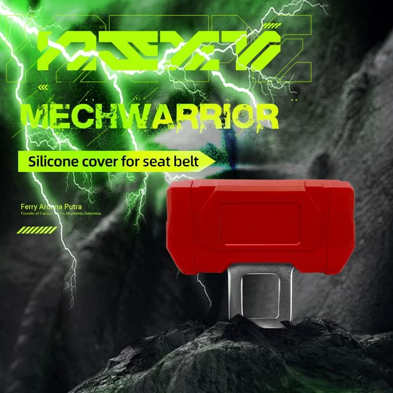 Funda universal para clips para cinturón de seguridad de automóvil, protector de hebilla de cinturón de seguridad para automóvil, protector de