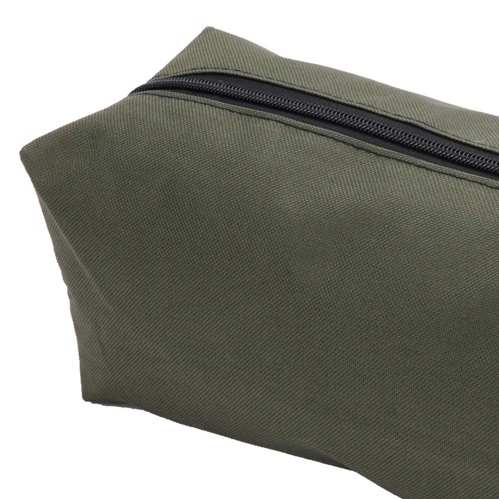 Bolsa de herramientas, bolsa de herramientas multifuncional, con cremallera, para alicates, tornillos, reparación, herramientas de almacenamiento,
