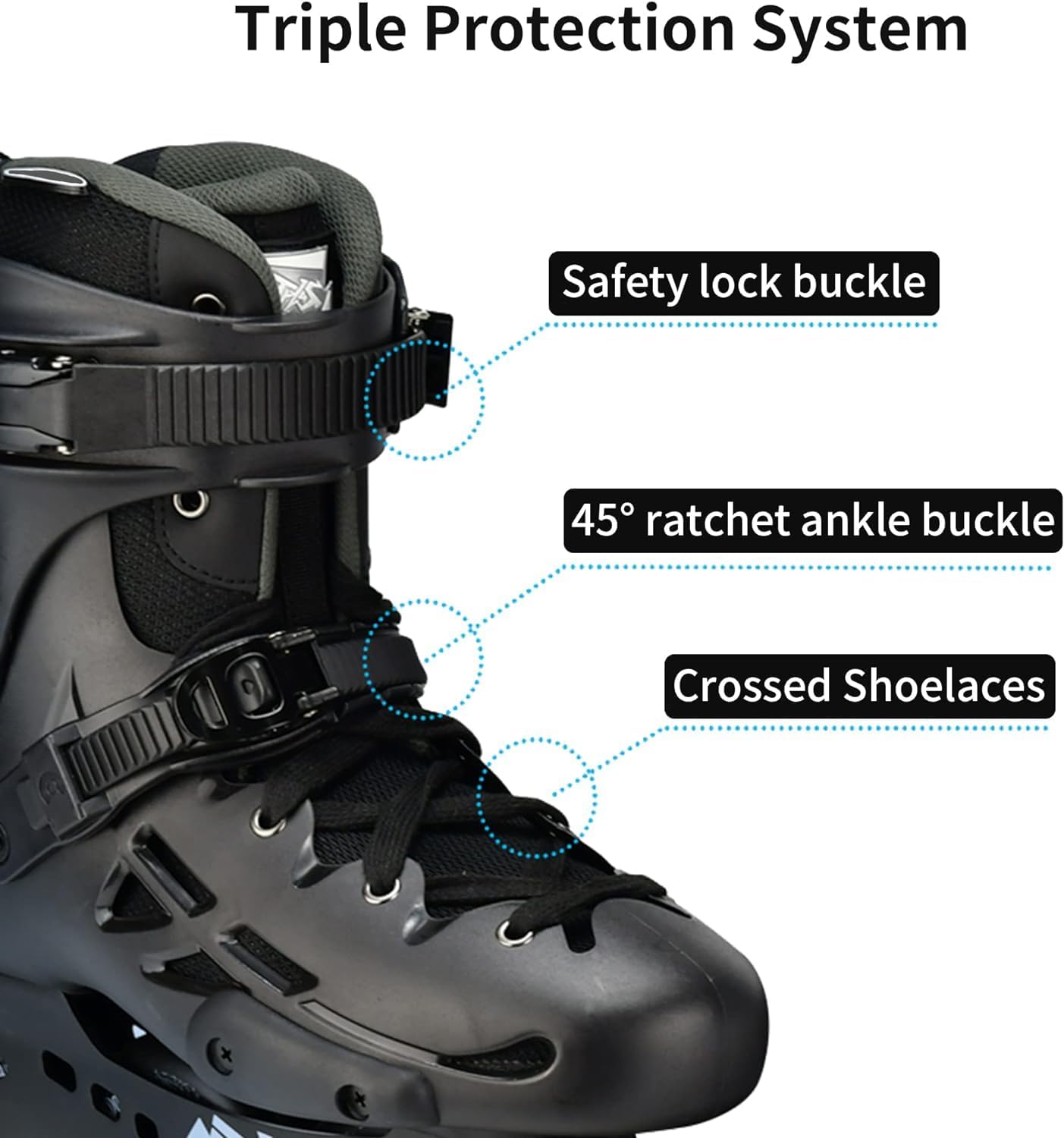 MT Plus – para adultos principiantes urbanos, Patinaje de fitness, Patines para ciudad, Freeride