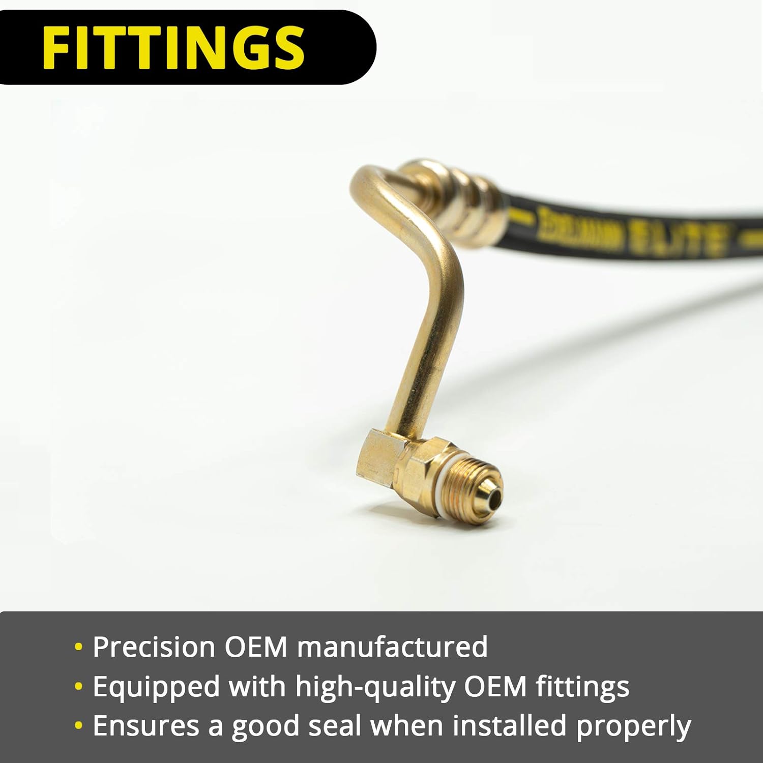 Edelmann Elite 80263E – Manguera de presión de dirección asistida, accesorios y equipos para automóvil, para varios GM Trk 1996 Serie C & K,