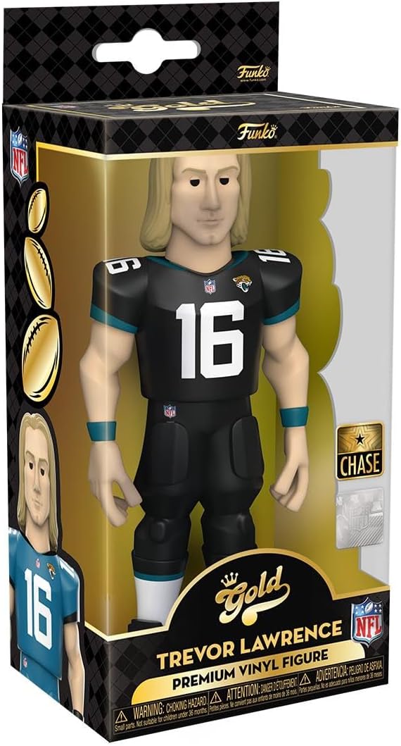 Funko Oro 5″ NFL Jaguars-TrevorLawrence (HM) con Chase