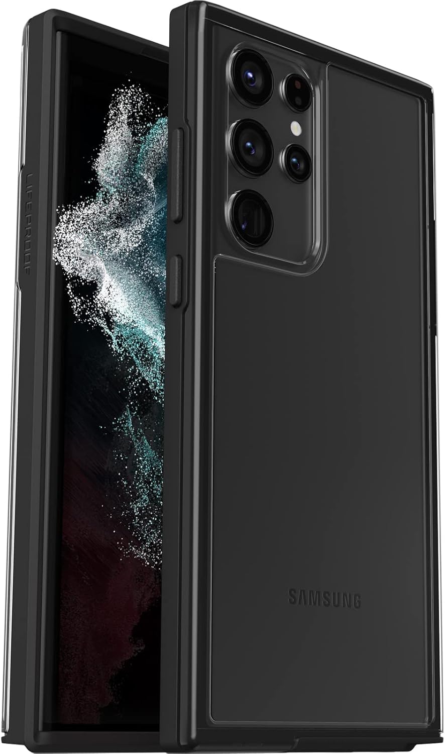 LifeProof SEE SERIES – Funda para Galaxy S22 Ultra – Cristal negro
