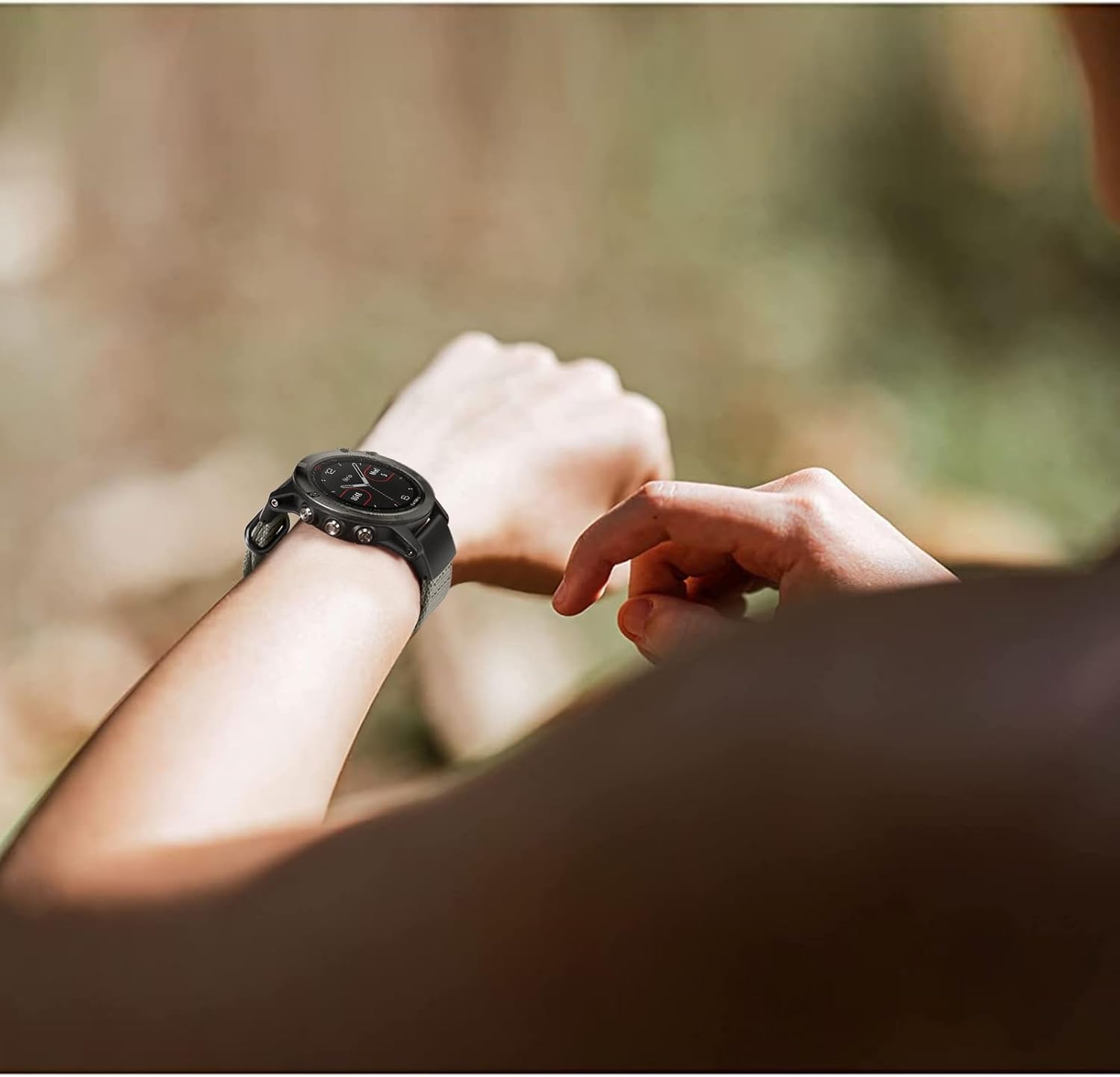 Fintie Correa compatible con Garmin Fenix 5X5X Plus, Fenix 6X6X Pro, Fenix 7X, Fenix 33 HR, Descent MK1D2 Delta PXD2 Charlie, correa deportiva de