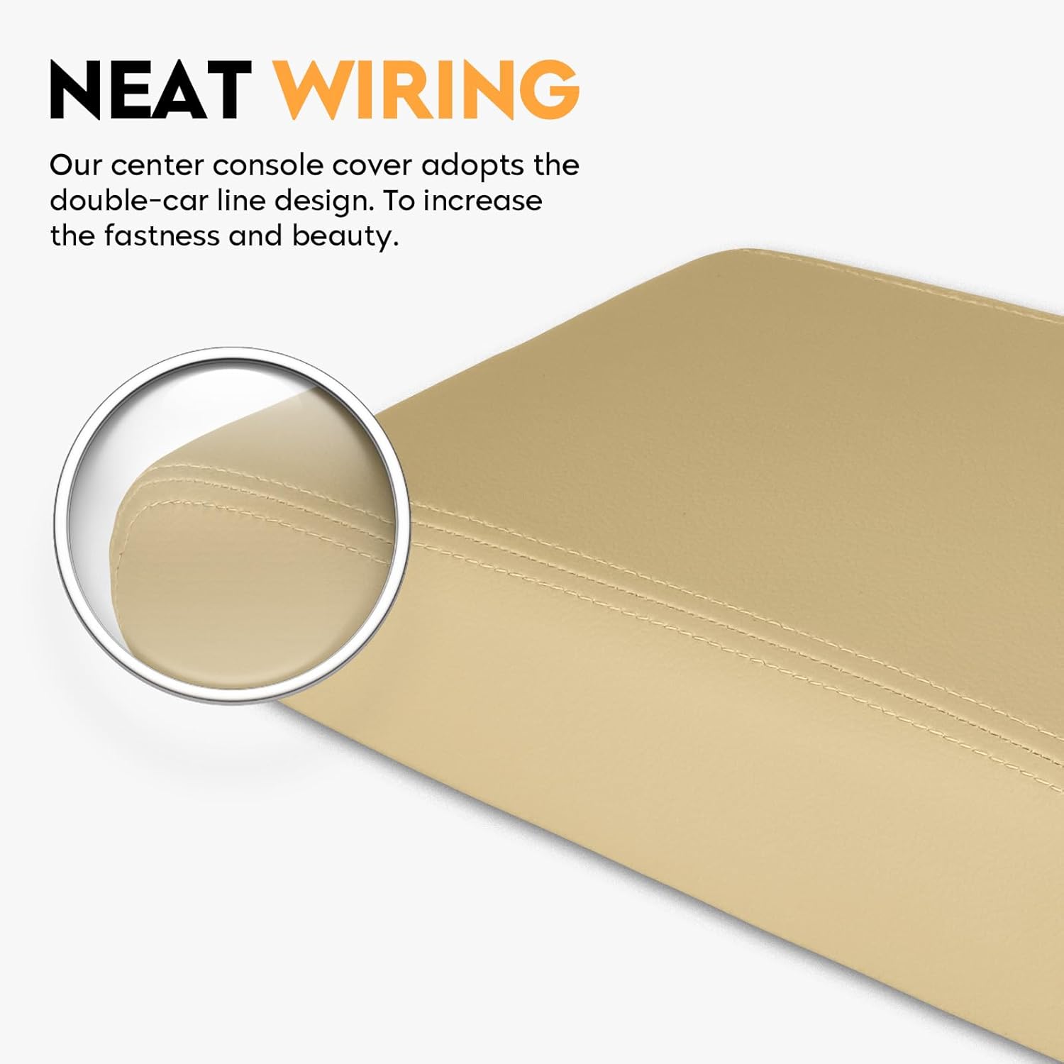 Cubierta de consola central beige tapas reposabrazos con base para Nissan Altima 2013-2018, poliuretano y plástico ABS