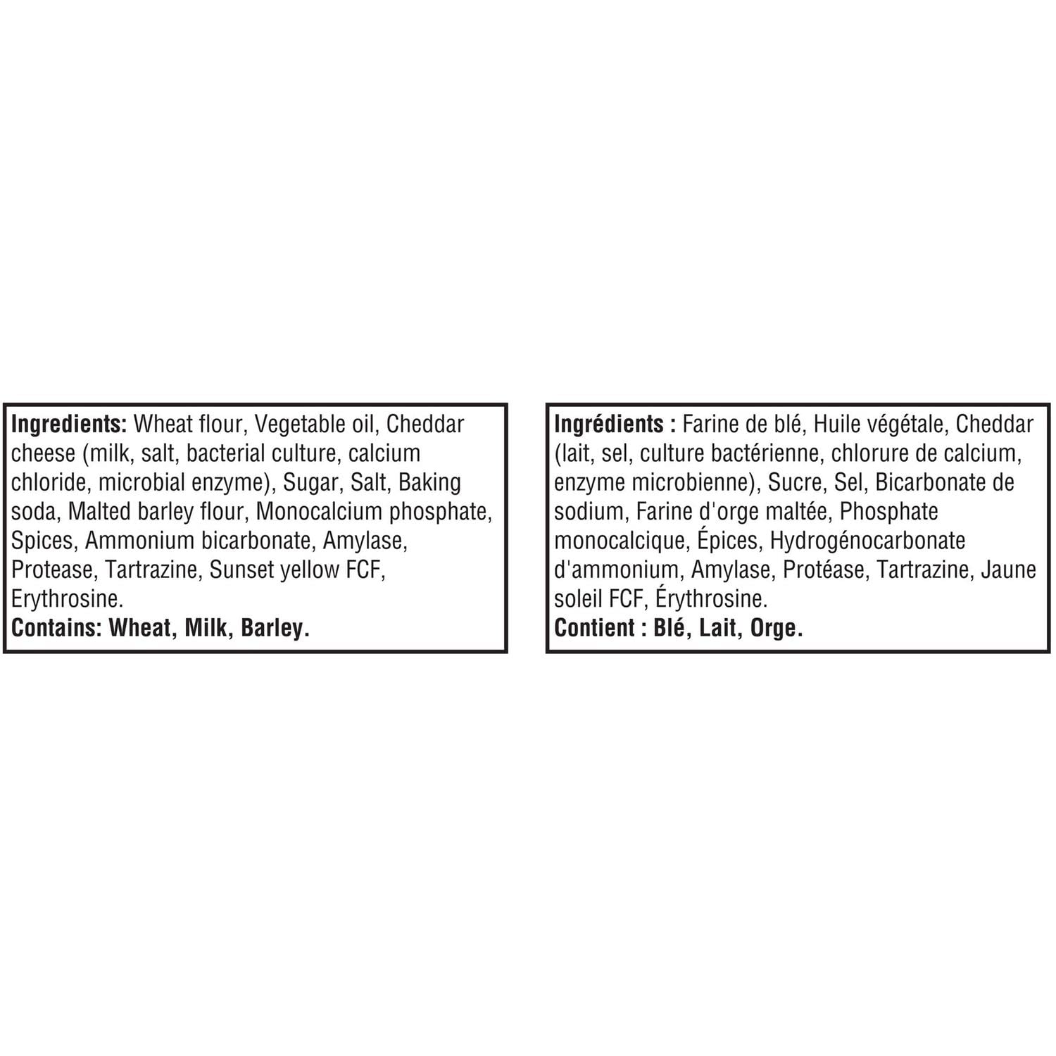 Ritz – Galletas de queso cheddar real, 7.05oz7 onzas (paquete de 6) enviadas desde Canadá