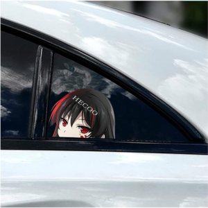 Calcomanías y calcomanías de anime para automóvil de 5.51 pulgadas, vinilo para monopatín, accesorios para automóvil, calcomanías personalizadas Calcomanías y calcomanías de anime para automóvil de 5.51 pulgadas, vinilo para monopatín, accesorios para automóvil, calcomanías personalizadas