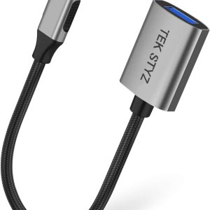 Tek Styz USB-C USB 3.0 adaptador funciona para Samsung Galaxy S8 OTG Tipo-CPD macho USB 3.0 convertidor hembra. (5 Gbps) Tek Styz USB-C USB 3.0 adaptador funciona para Samsung Galaxy S8 OTG Tipo-CPD macho USB 3.0 convertidor hembra. (5 Gbps)