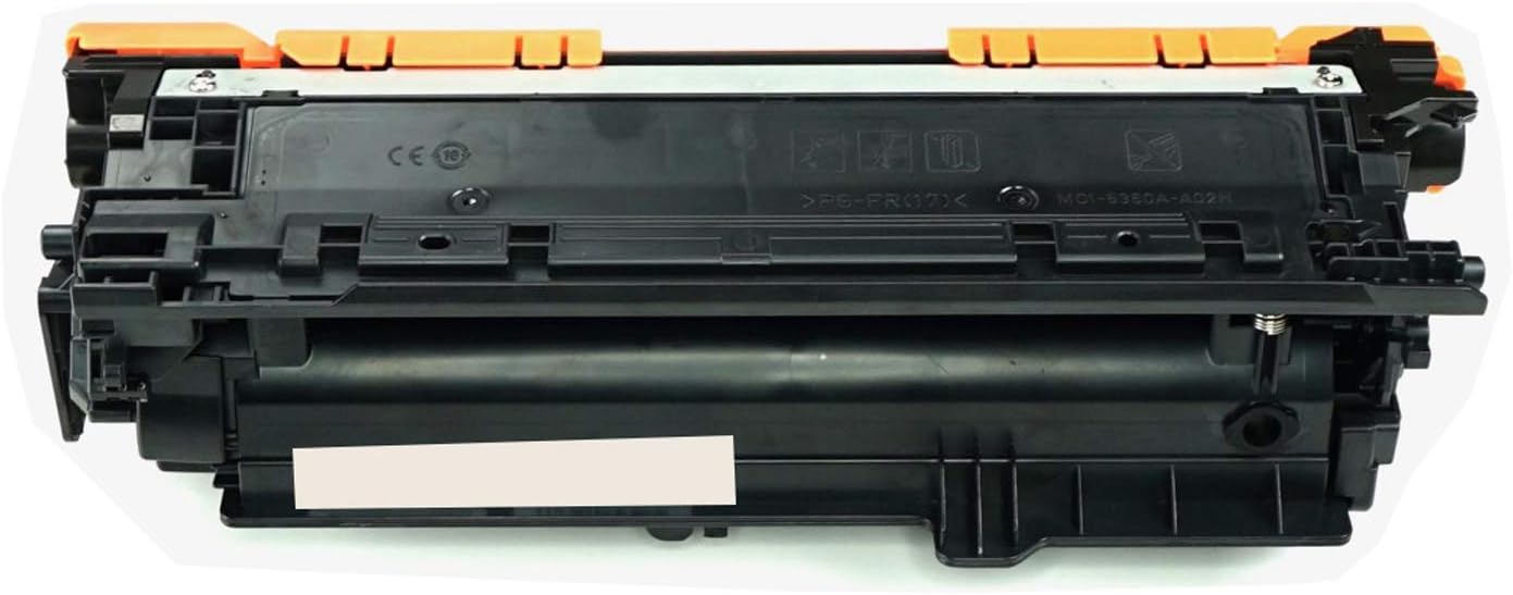 TCT Cartucho de tóner de repuesto prémium compatible con impresoras HP 507A CE402A, color amarillo, funciona con impresoras HP Laserjet Enterprise