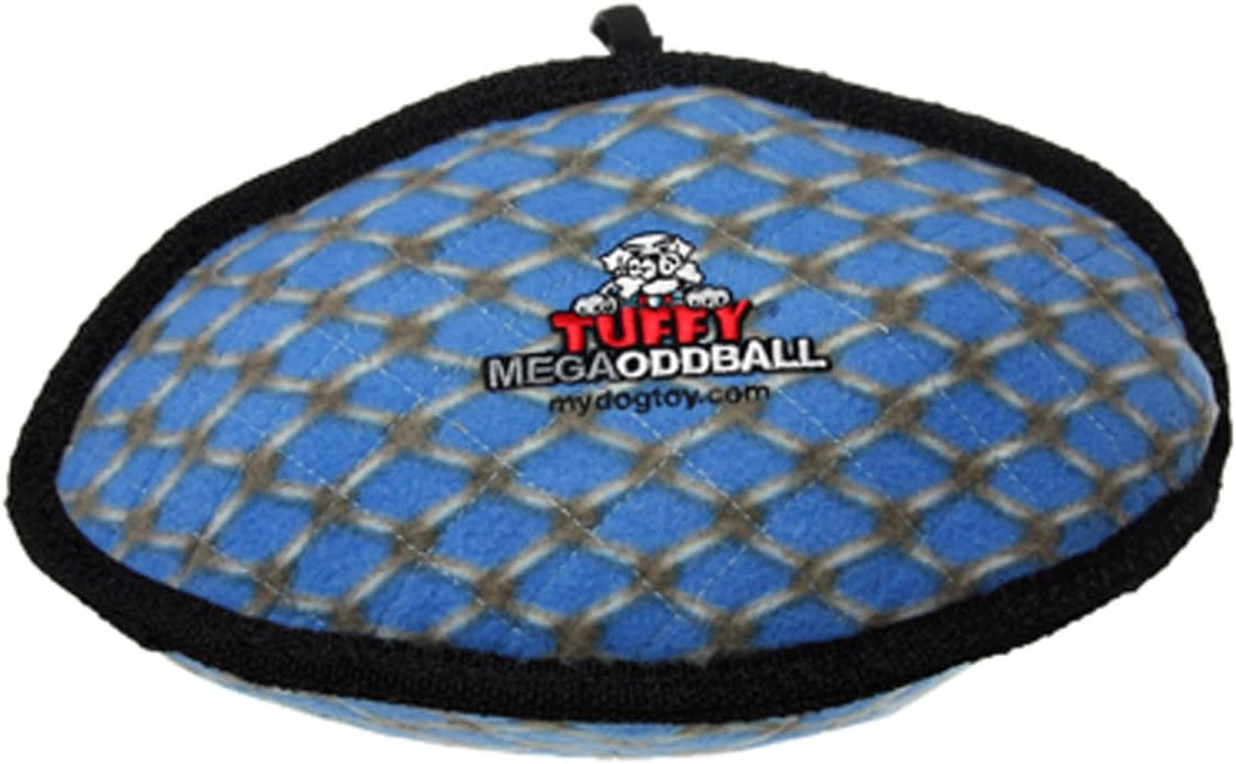TUFFY – Juguete suave para perros más duro del mundo – MEGA Odd Ball – Sin chirriantes – Múltiples capas. Hecho duradero, fuerte y resistente. Juego