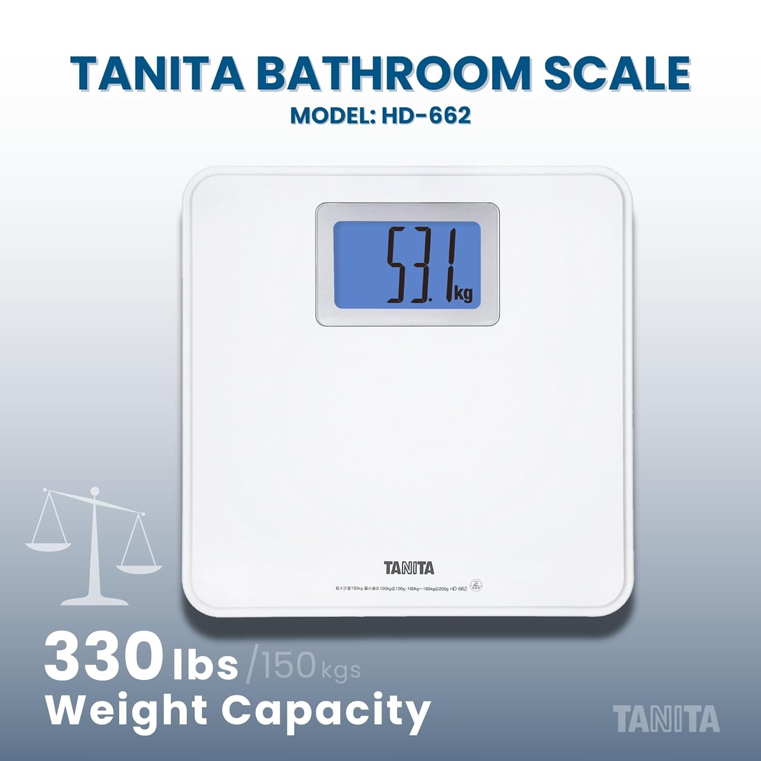 Tanita Báscula digital HD-662 (blanco)
