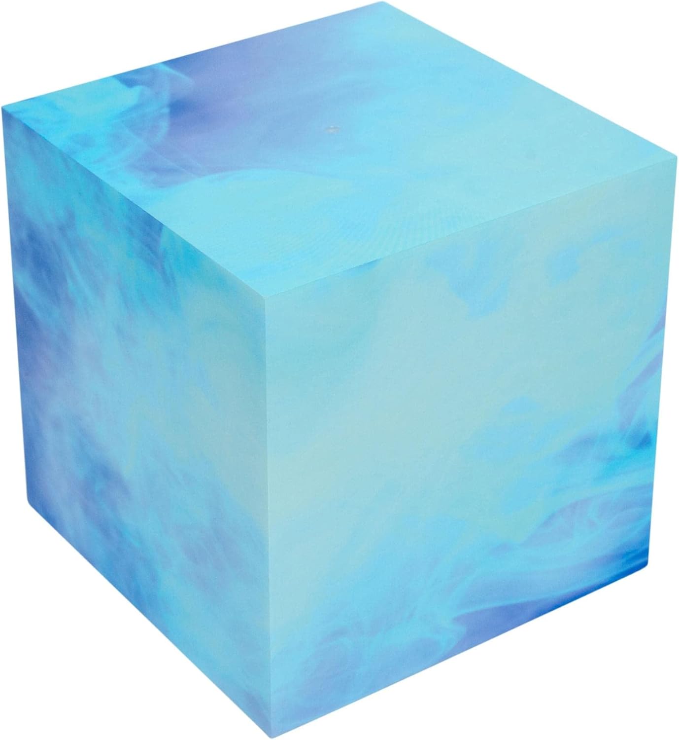 Marvel Studios Tesseract Cube Infinity Stone – Réplica de luz LED de 6 pulgadas que cambia de color para mesa de noche